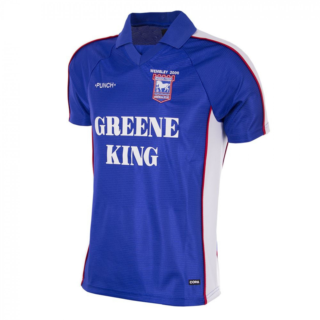 Ipswich town greene king shirt
