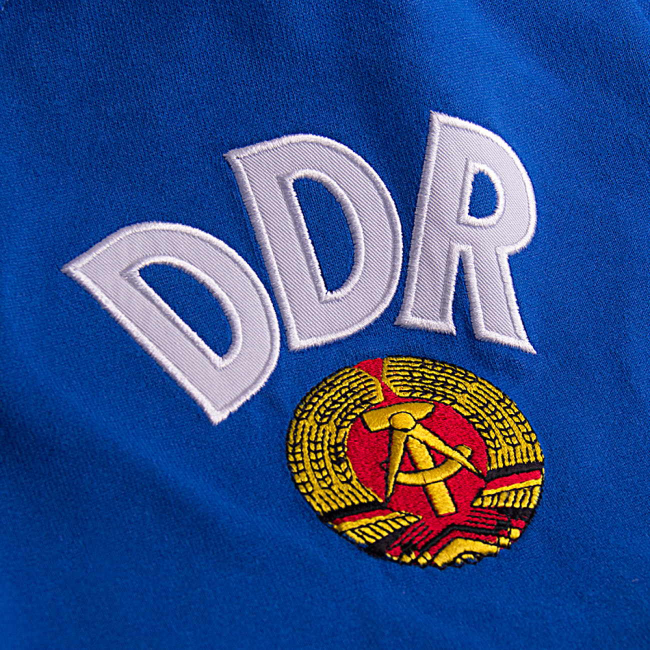 East Germany vintage shirt worn in the 1974 World Cup Retrofootball®