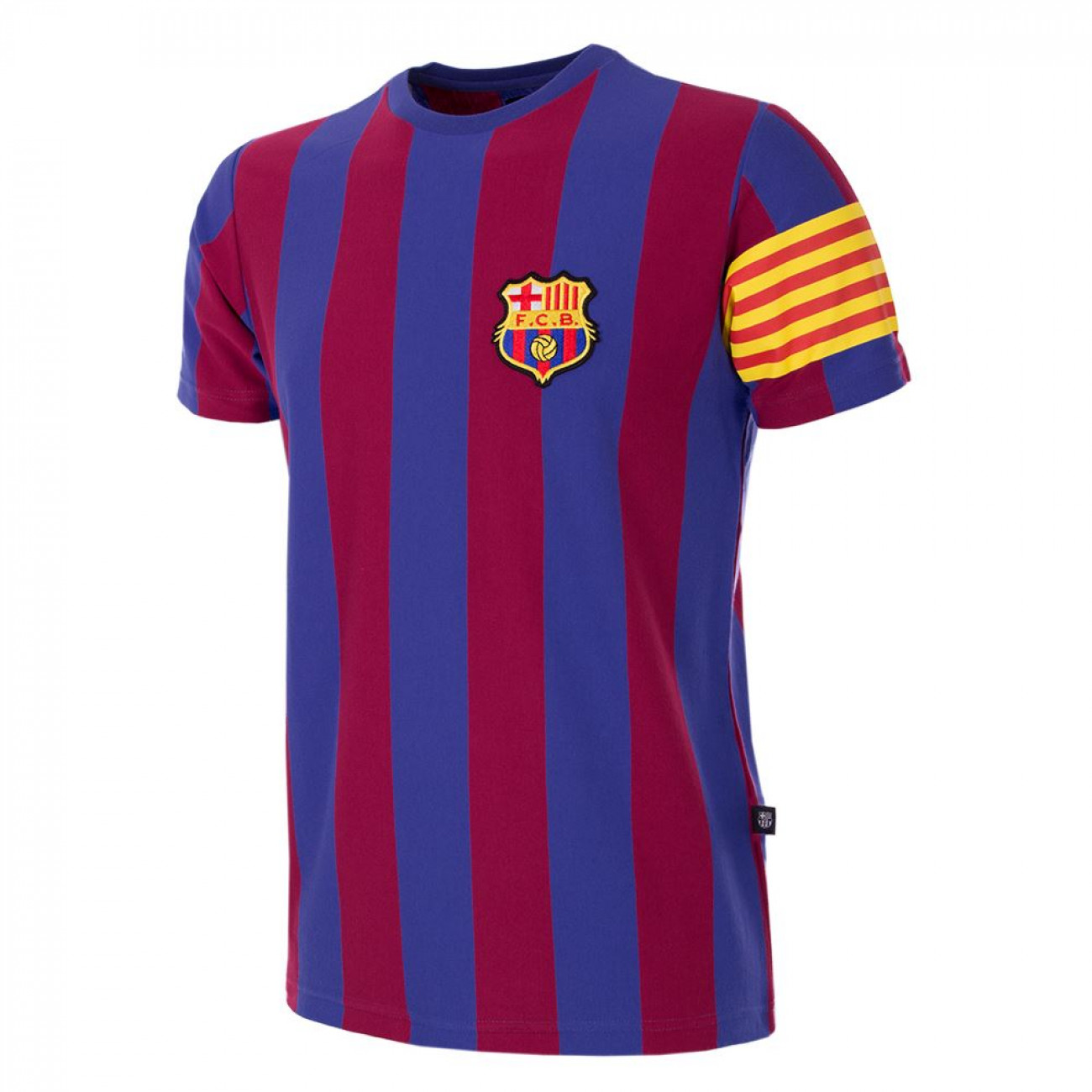FC Barcelona Captain T Shirt Retrofootball