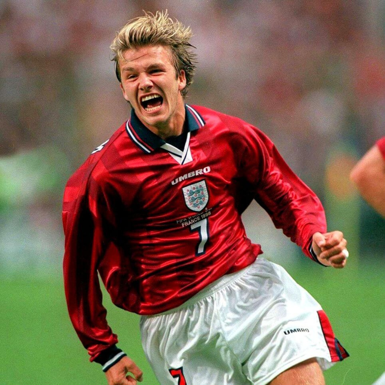 England 1998 Away football shirt