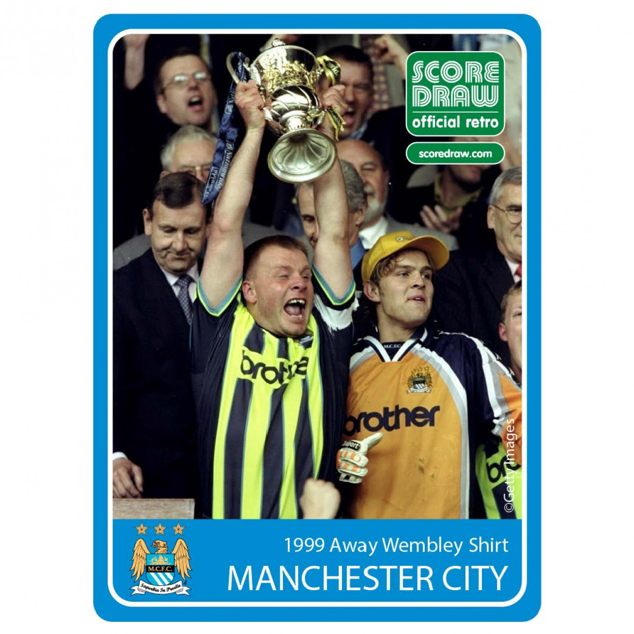 Manchester city hot sale 1999 wembley shirt