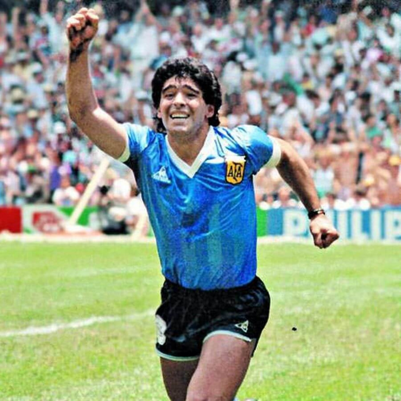 Argentina Blue Away Retro Shirt Maradona Retrofootball