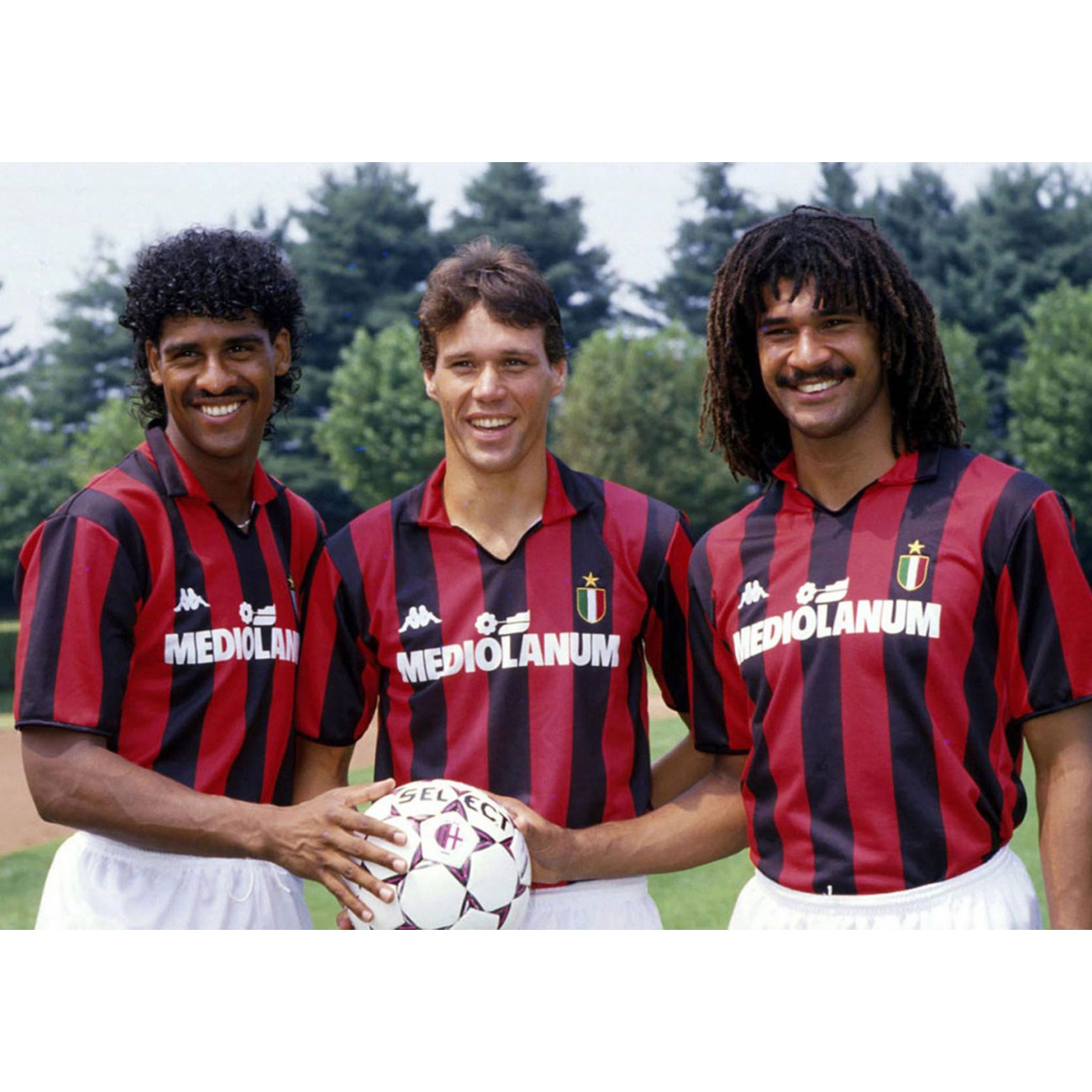 Milan retro shirt Van Basten 1989 Retrofootball