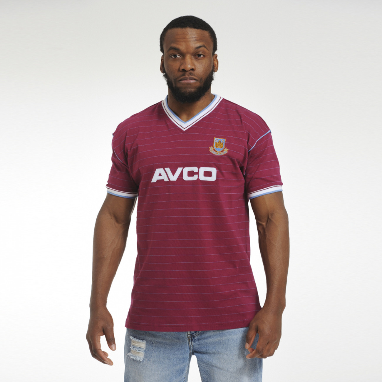 West Ham 1985 86 Retro Shirt Retrofootball