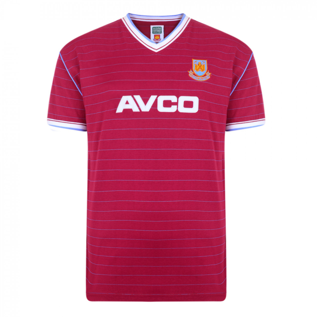 West Ham 1985 86 Retro Shirt Retrofootball