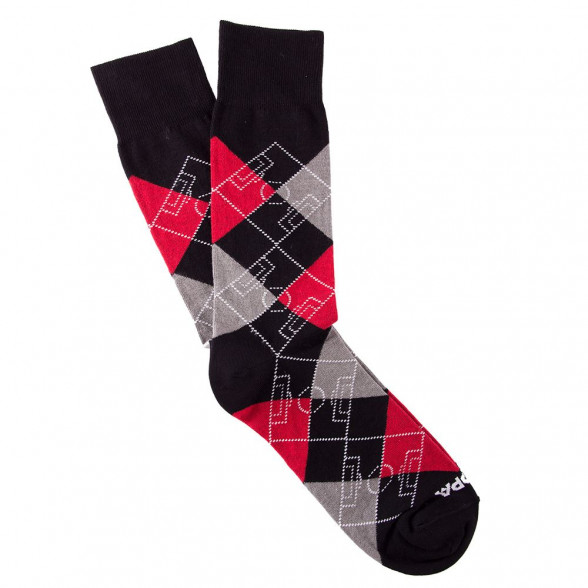 Argyle Football Pitch | Black-Red-Grey-White