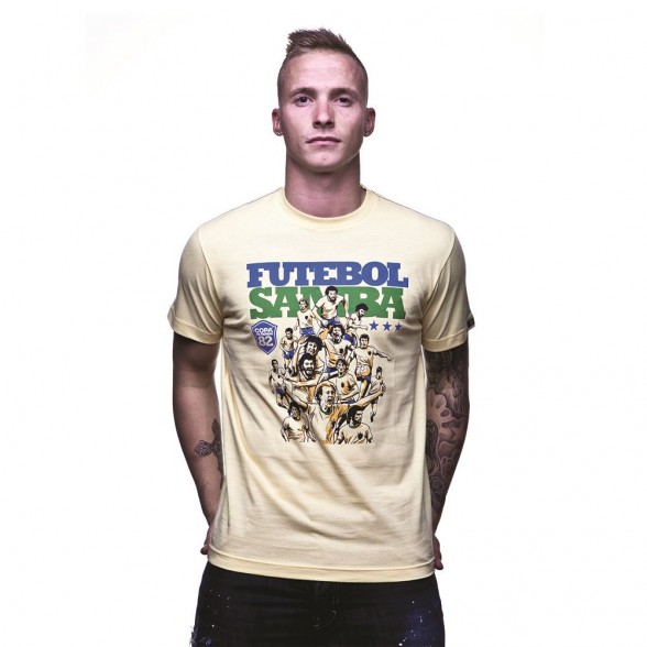 Futebol Samba T-Shirt | Yellow