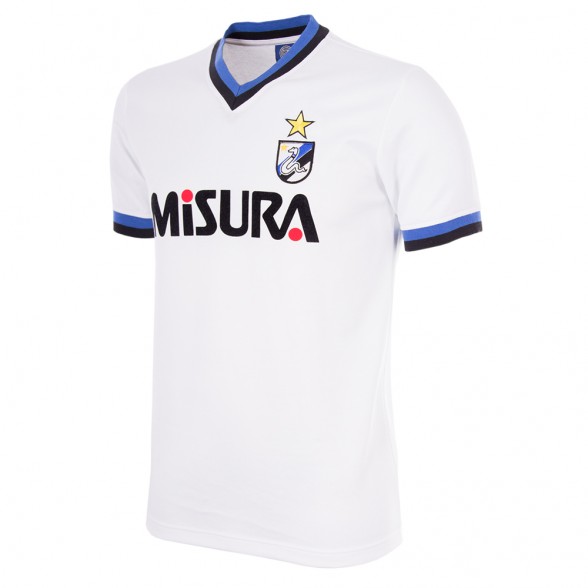 F.C. Internazionale 1986-87 Short Sleeve Retro Football Shirt -Away