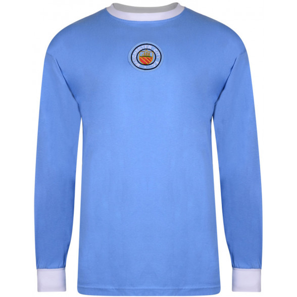 Manchester City 1970 Retro Shirt - Long Sleeve