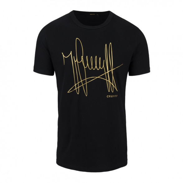 T-shirt Cruyff Signature Black / Gold