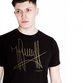 T-shirt Cruyff Signature Black / Gold