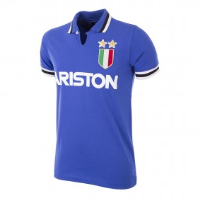 Juventus 1972-1976 Retro Football Polo Embroidered Crest S-XXXL 