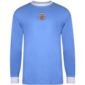 Manchester City 1970 Retro Shirt - Long Sleeve