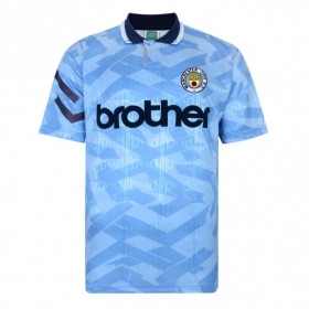 Manchester City 1992 football shirt