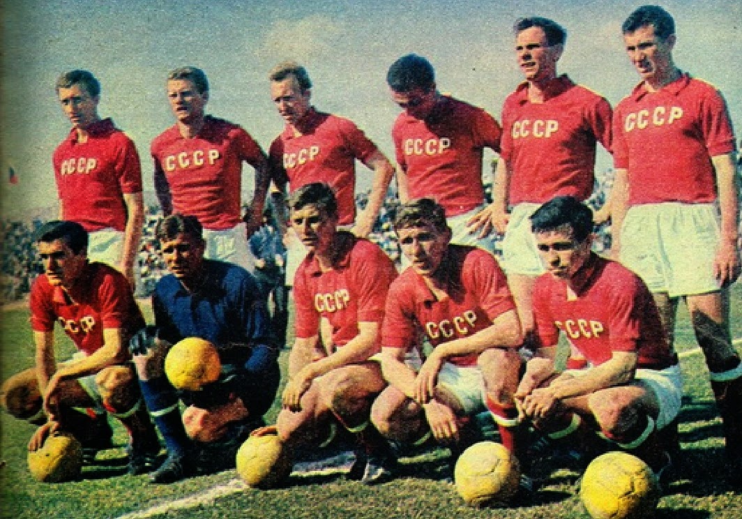 Equipo y camiseta CCCP 1962