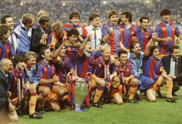 Dream Team FC Barcelona de Cruyff Copa de Europa 1992