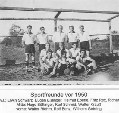 SF GECHINGEN EQUIPO EN LOS  A&Ntilde;OS 50